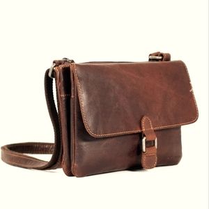 Genuine leather Jack George purse